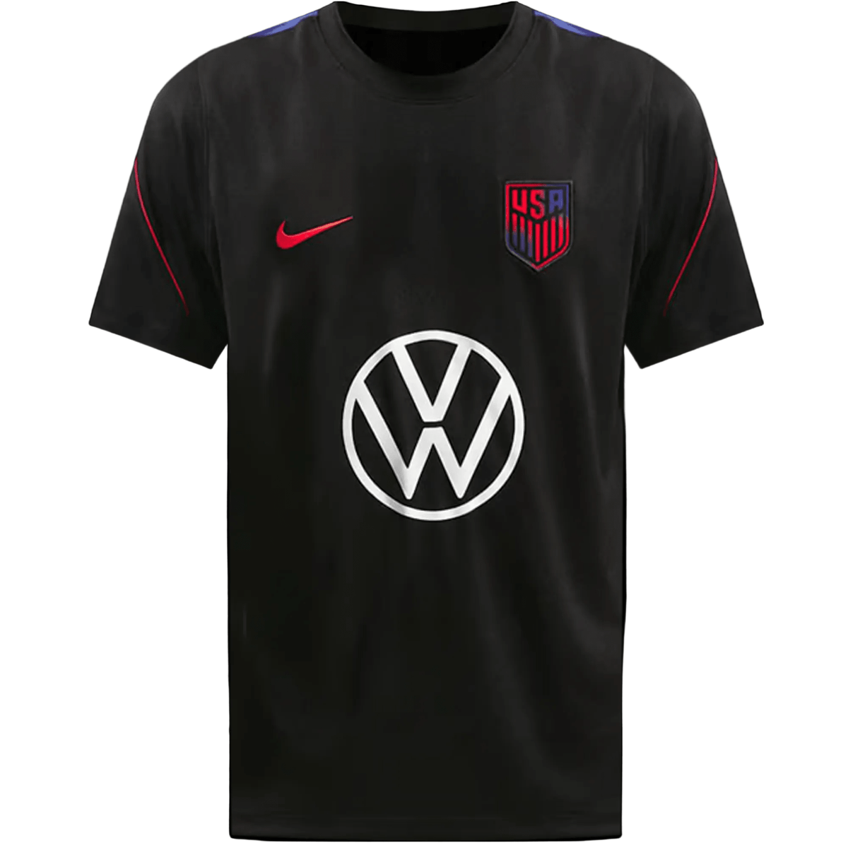 Nike Mens United States Strike Jersey 2026 (Black/Red)