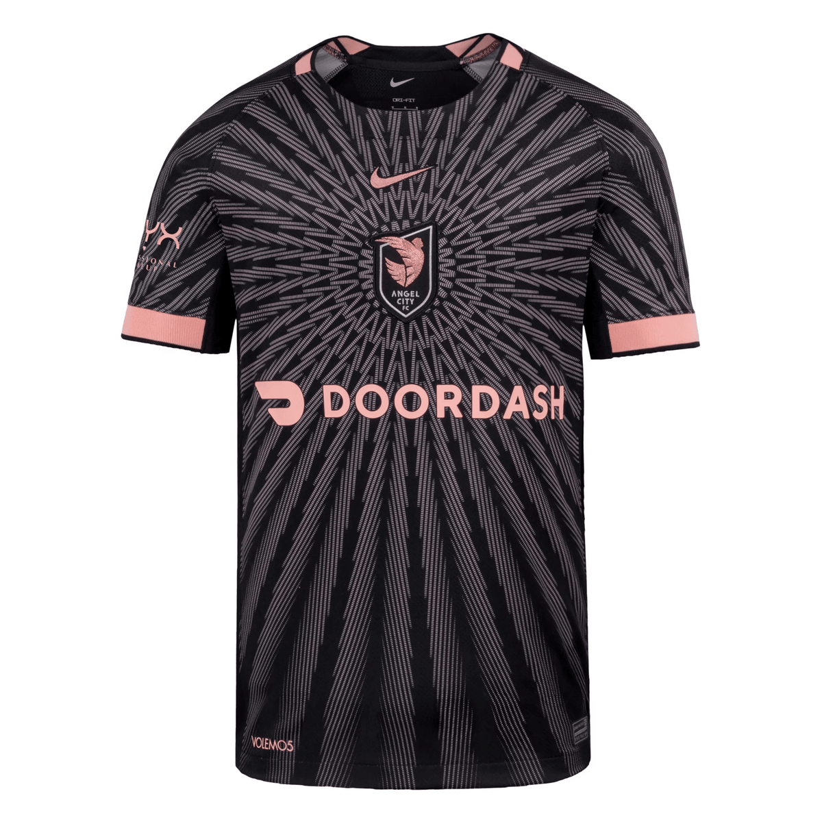 Nike Youth Angel City Home Jersey 2026 (Black/Pink)