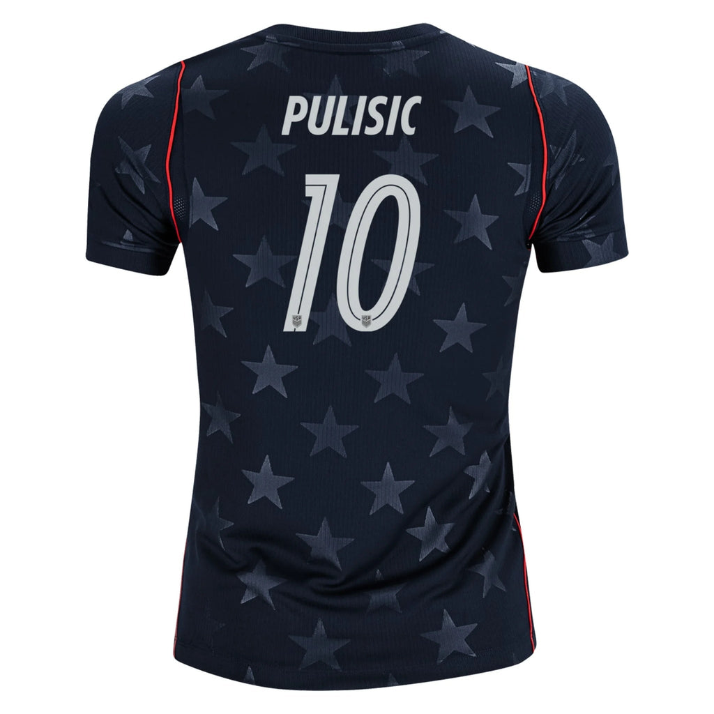 Nike Youth Christian Pulisic United States Away Stadium Jersey 2026 (Dark Obsidian/Pure Platinum)