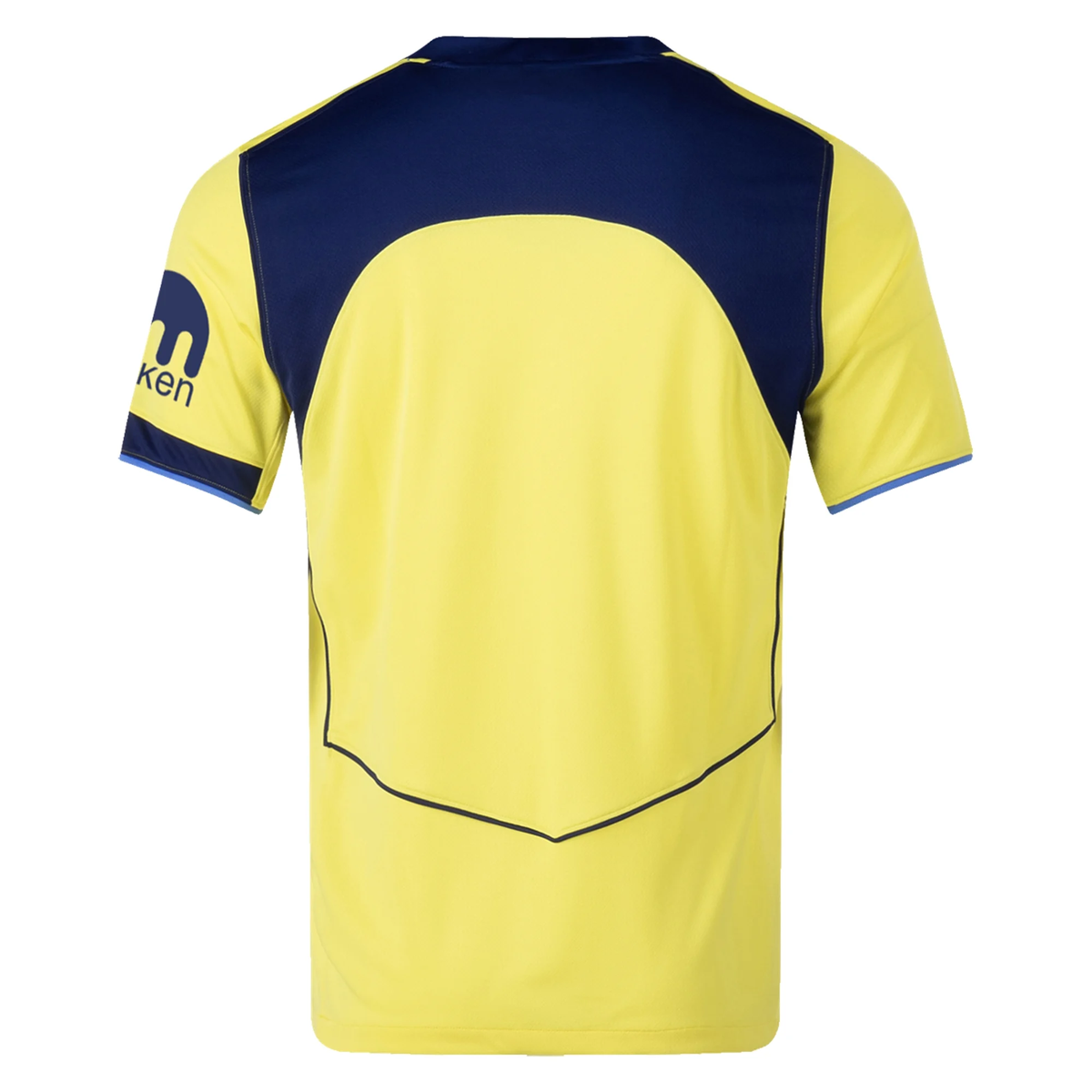 Nike Men's Tottenham T90 Third Jersey 25/26 (Dynamic Yellow/Blue Void)