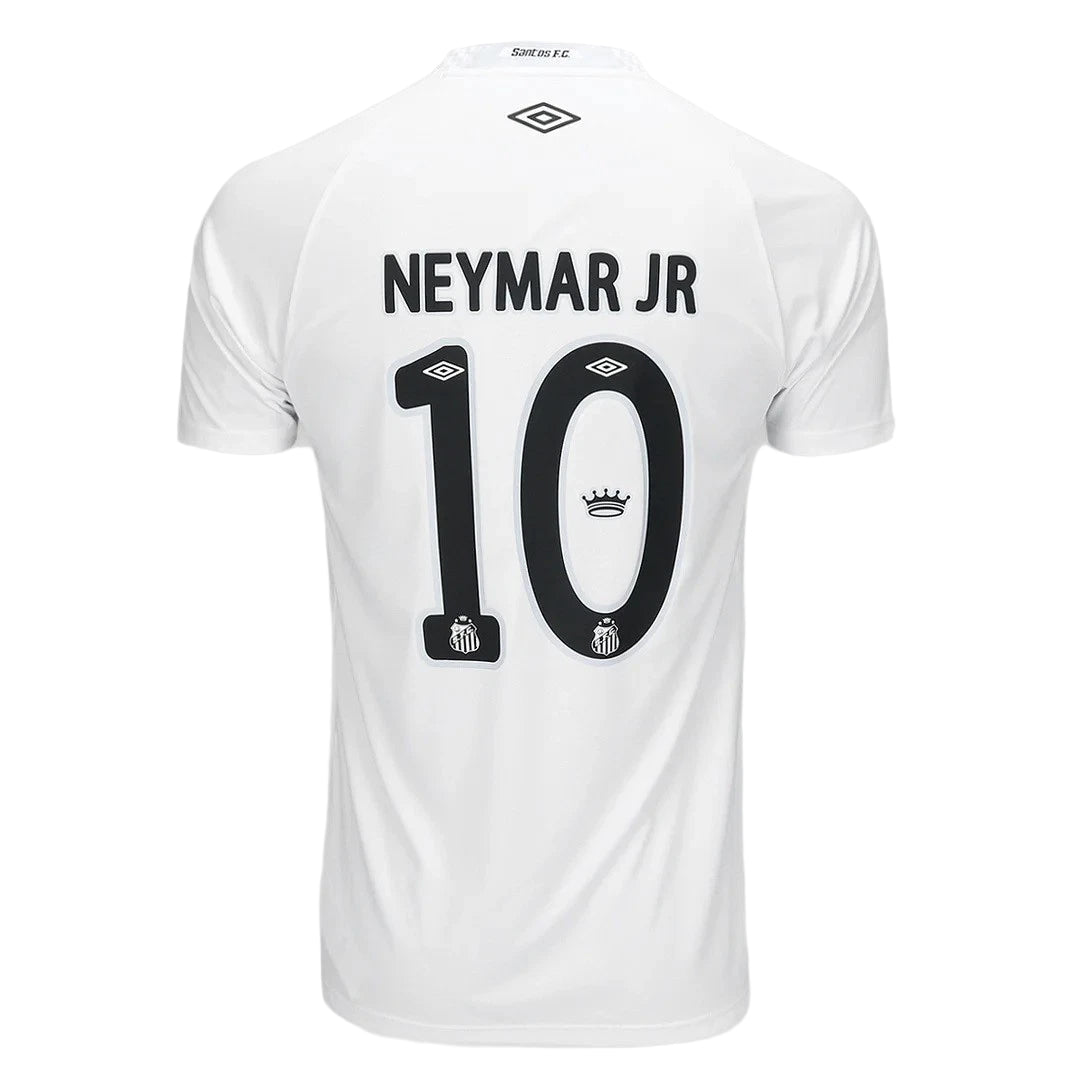 Umbro Neymar Jr Men's Santos FC 25/26 Home Jersey (White)