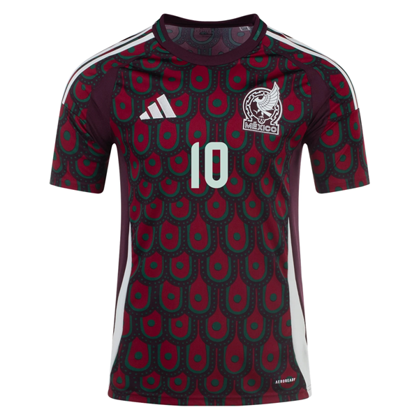 Adidas Mens Mexico Alexis Vega Home Jersey 24/25 (Multicolor)
